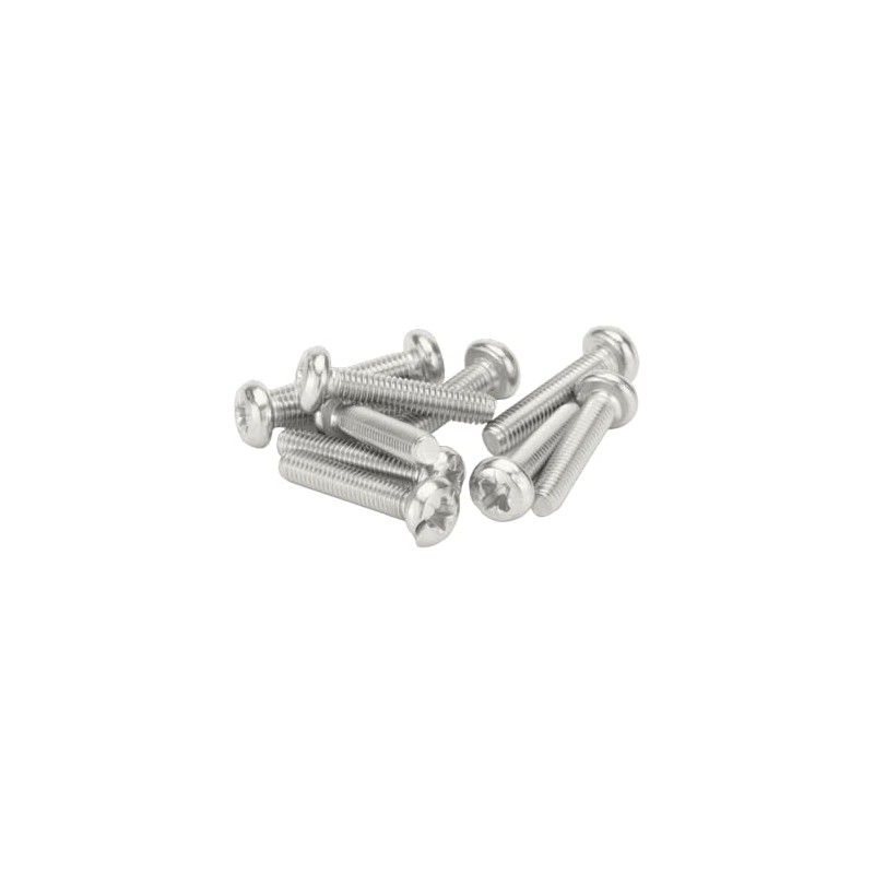 M4 (4mm x 35mm) Pozi Pan Head Machine Screws -