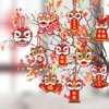20PCS Chinese New Year Decorations 2025 Lunar Dragon Chinese Couplets
