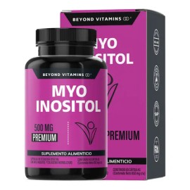 Myo Inositol 500 Mg Por Cápsula Con Colágeno Hidrolizado Polvo | Inositol Polvo - Mayo Inositol - Woman Suplemento Alimenticio Vegano Beyond Vitamins 