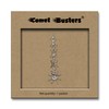 Comet Busters Premium Long Bridal Bindi Studded with Silver Stones