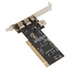 1394 Firewire Card PCIe 3-Port Expansion Card with 1 Lane