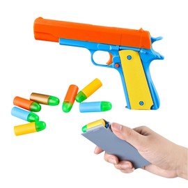 Toy Gun Soft Bullet Toy for Boy Ages 8-12 Years Old (M1911)