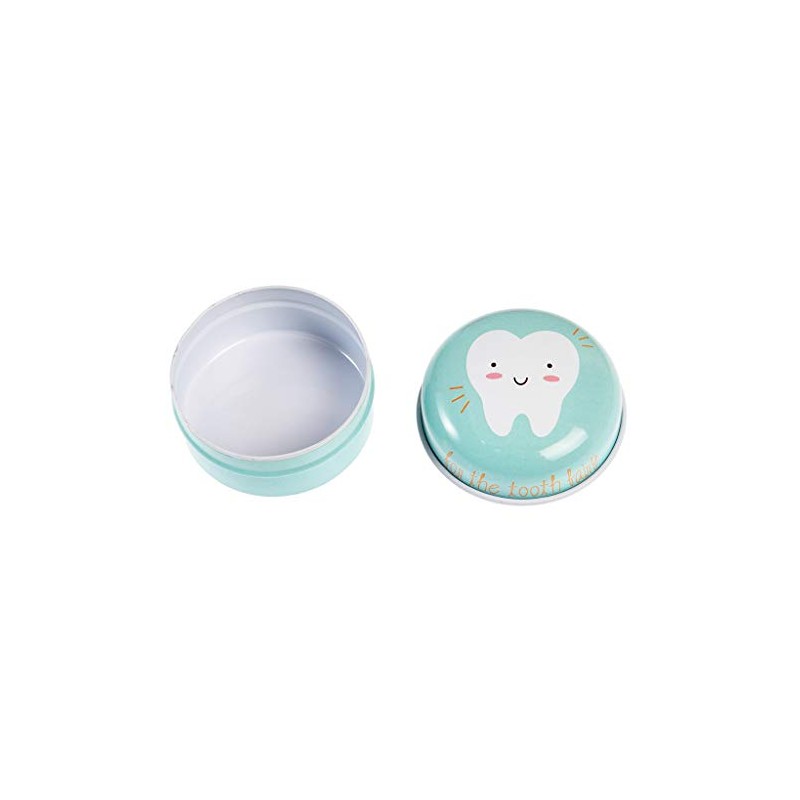 Rex London Zahndose, Blau, Metall, 4,5 x 2,5 x 4,5