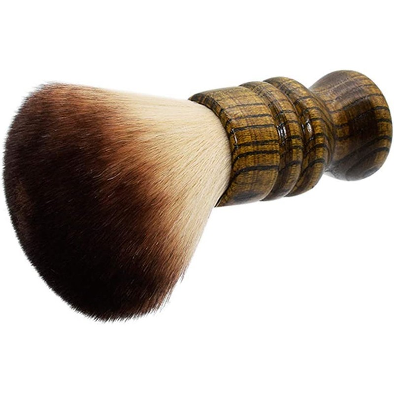 Youteer Hair Cutting Neck Duster Brush with wood handle, Large