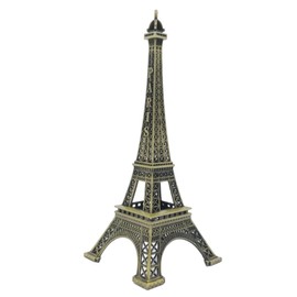 Bells Box Creative Metal Paris Eiffel Tower Model - Paris Souvenir Eiffel Tower - Vintage French Souvenir Home Decor Statue - Antique Colour Paris Gift