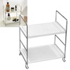 2 Tier Countertop Organizer Nordic Style Large Space Removable Cabinet