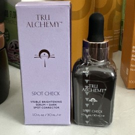 Tru Alchemy NIB SEALED Tru Alchemy Spot Check  Targeted Brightening Serum HYALURONIX 1 fl oz