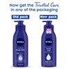 Nivea Nourishing Lotion Body Milk Richly Caring For Very Dry