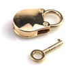 OZXNO 1PCS Vintage Mini Bear Padlock Key Lock Antique Style