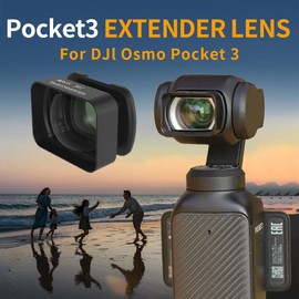 2 x Magnification Telephoto Lens for Bag 3 Camera, 2 x Zoom Lens, Remote Photography, HD Coating, Compatible with 3