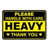 2x3" Heavy Warning Stickers for Shipping Mailing Cartons Adhesive Labels