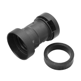 Black ILLU Sockets in Set E27 5 Pieces with Seal in White IP44 Black Illuleitung Fairy Lights Outdoor