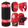 Children Boxing Pads Gloves Set Shock Absorbing PU Leather EVA