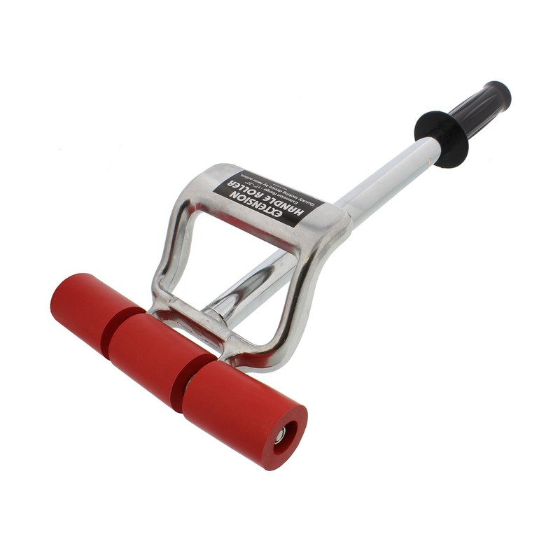 DCT Heavy-Duty Flooring Seam Press Roller, Extendable from 17in to