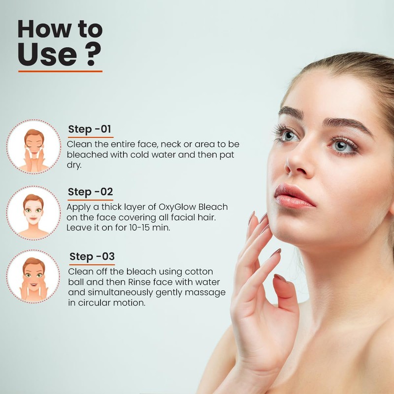 OXYGLOW D-Tan Bleach Cream for Tan Removal,Skin Brightening,Skin Toning &
