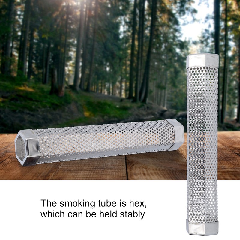 Smoker Tube 304 Stainless Steel Portable Hex Stable Barbecue Smoke