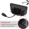 Haitzu 4x6 Headlights Led 4PCS w/H4 Socket Headlamp Compatible with