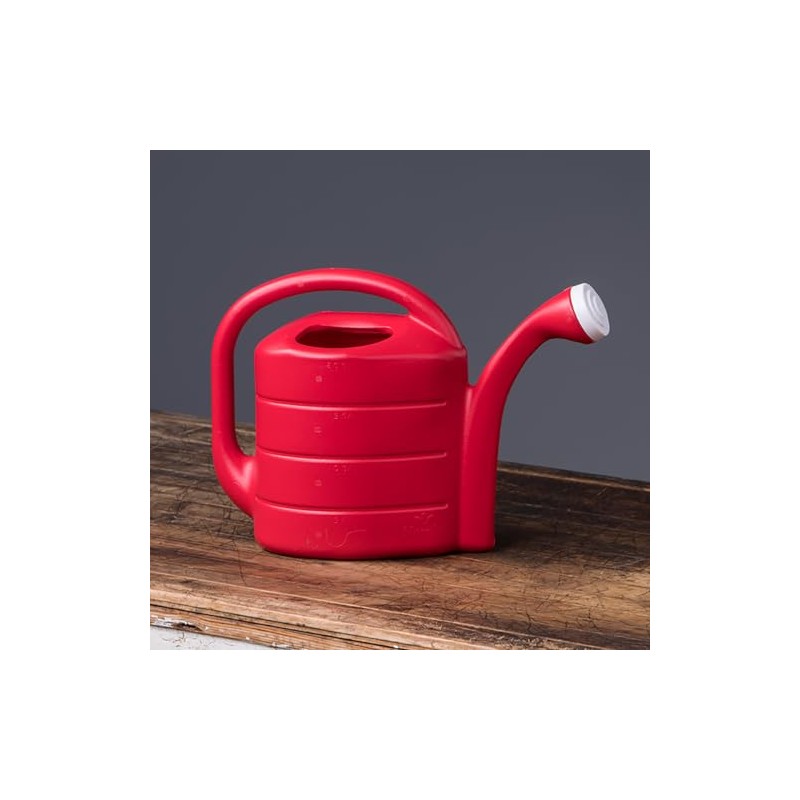 Root & Vessel 30411 Deluxe 2-Gallon Watering Can, Red