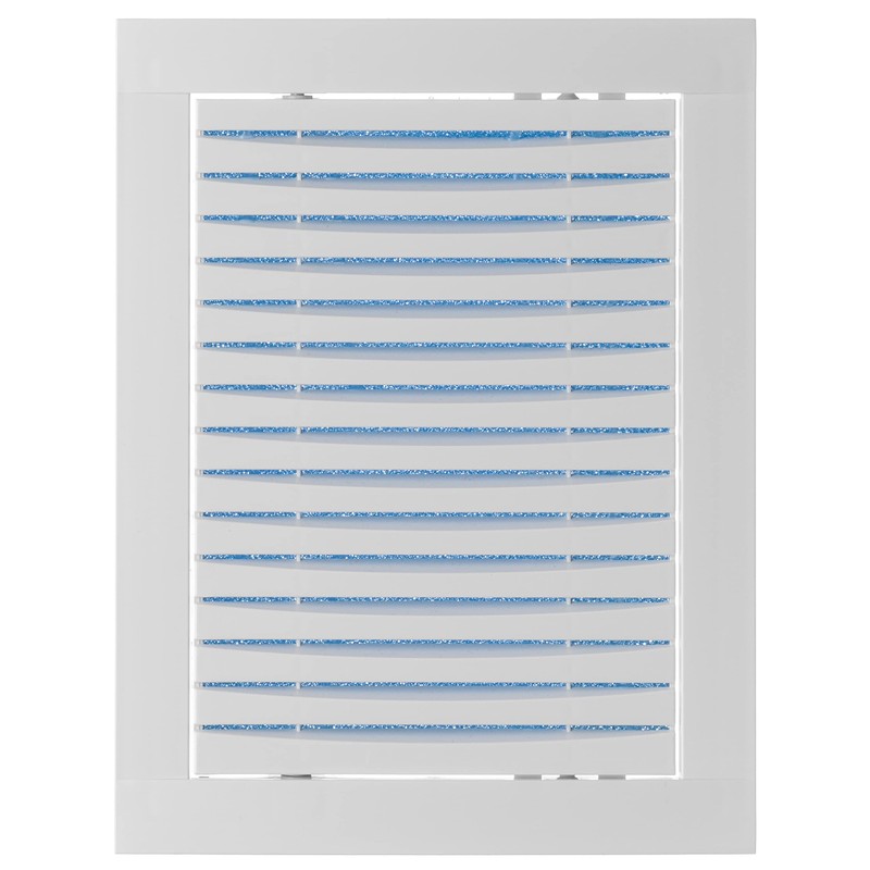 150x200mm / 6x8 inch White Plastic Ventilation Grille - Air