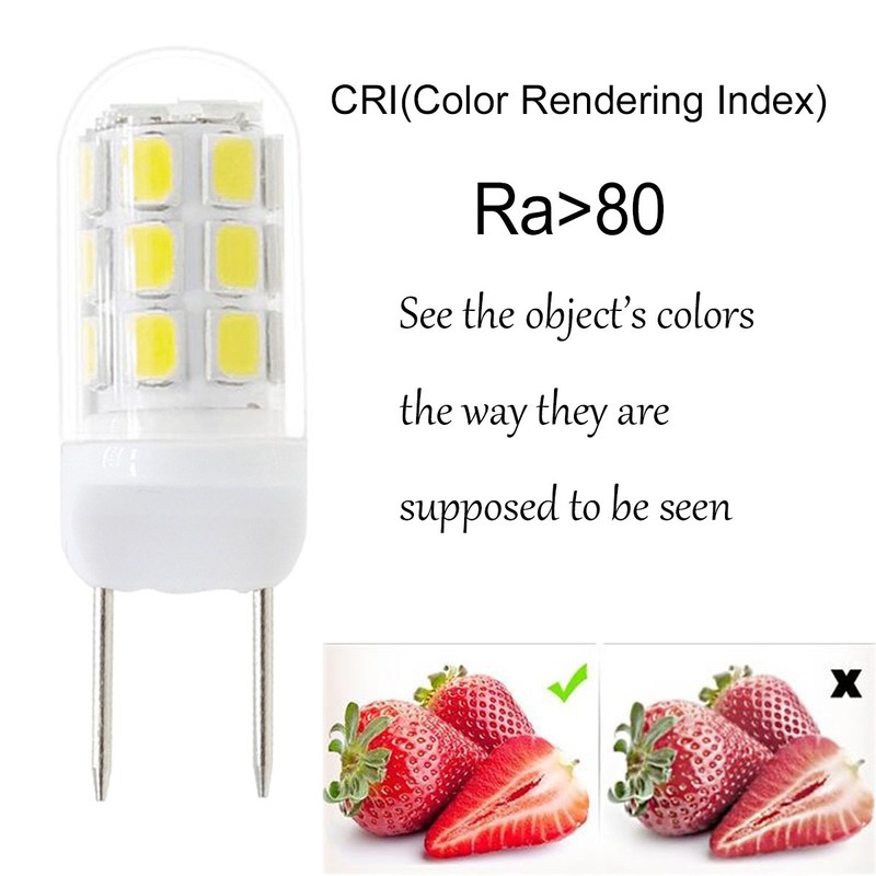 XRZT LED G8 Light Bulb GY8.6 Base Bulb Dimmable 3W