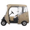 Classic Accessories Fairway Short Roof 2-Person Travel Golf Cart Enclosure,