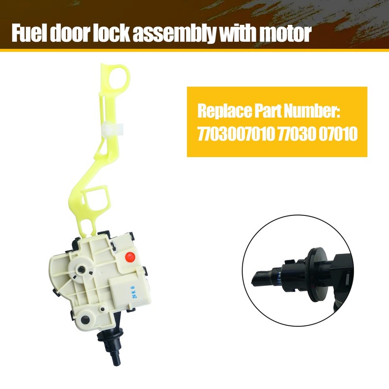 77030-07010 Fuel Door Lock Latch Assembly with Motor Fit for