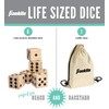 Franklin Sports Life Sized Dice