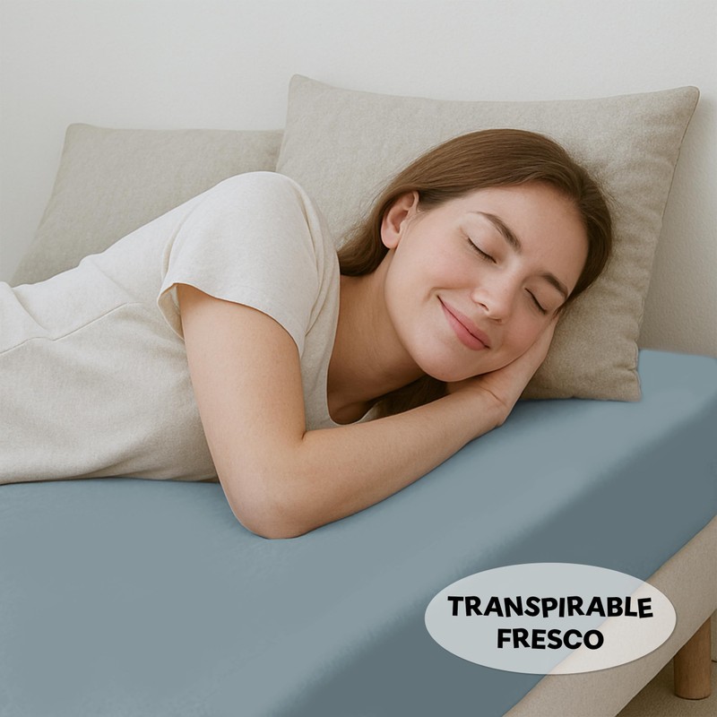 Microfibre Fitted Sheet 140 x 190/200 cm Mattresses up to
