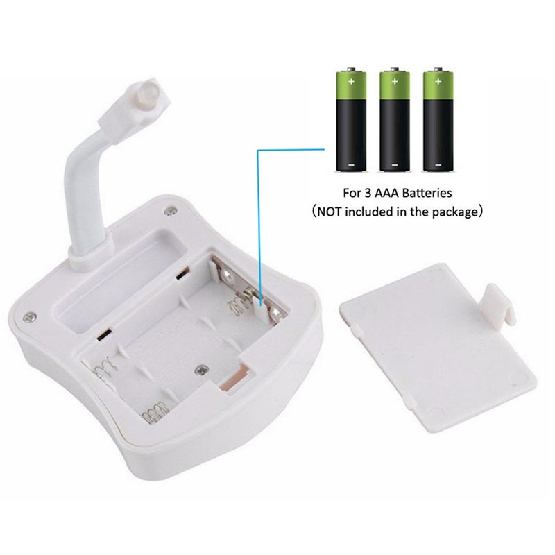 INTSUPERMAI Toilet Night Light 8 Color Motion Sensor LED Toilet