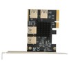 PCI‑E Riser Card PCI‑E X4 1 to 4 PCI Express