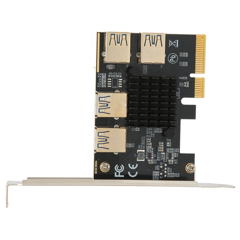PCI‑E Riser Card PCI‑E X4 1 to 4 PCI Express