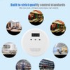 jkd-620c White Carbon Monoxide Alarm Apparatus High Sensitivity Intelligent Alarm