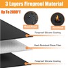 3' X 5' heat shield for the wall behind the