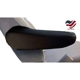 Car Console Covers Plus Fits Chrysler Town & Country 2000-2017 Pair of Neoprene Armrest Covers for Fold Down Armrests Made in USA Black