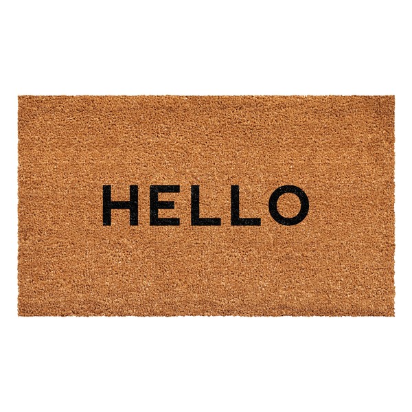 Calloway Mills 109982436 Hello Doormat, 24" x 36"