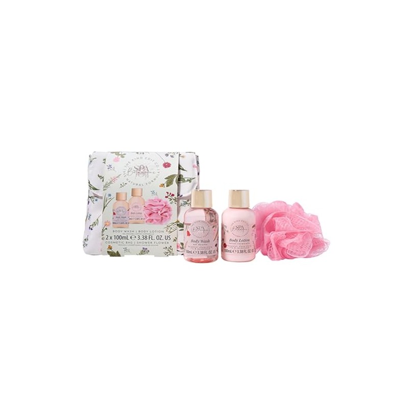 The Kind Edit Co. Spa Botanique Mini Shower Pouch -