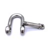 V4A Stainless Steel Shackle Diameter 8 mm Straight Short Shape