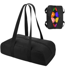 Cosmos Bocce Sets Carry Bag Bocci Storage Organizer Bag for Holding 8 Boccie Balls, Portable Bocce Balls Tote Bag for Carrying Bocce Game Equipment to Backyard Lawn Beach (Balls NOT Included)(Large)