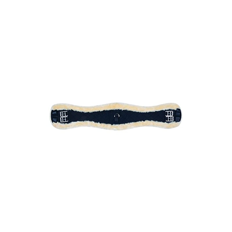 HKM Lambskin Dressage Girth Black 55