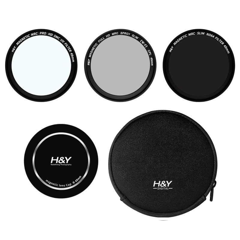 H&Y Filter Set for Sony ZV-1 Kit Magnetic 49mm ZV-1