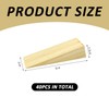 40 Pieces of Triangular Wooden Wedges, Furniture Accessories, Furniture Pads,