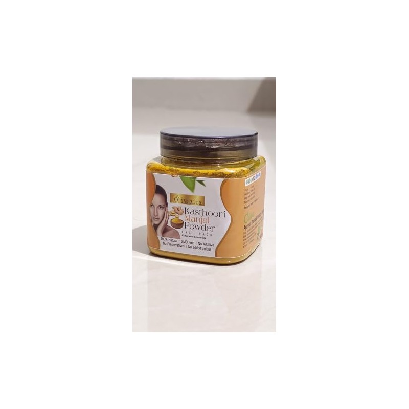 Kasturi Turmeric Powder by Oliveaira (100g) - Natural Skin Brightener