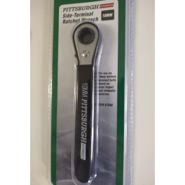 Pittsburgh Automotive 10mm Side-Terminal Battery Wrench Reversible Ratcheting by Pittsburgh