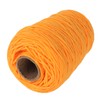 Tufting Yarn Orange 437yd Long 0.2in Wide Shrink Resistant Cotton