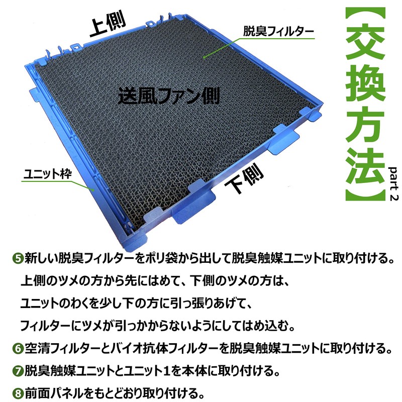 BBT Deodorizer Filter 2076685 Deodorizer Catalyst Unit MC80T MC80RKS ACM80T