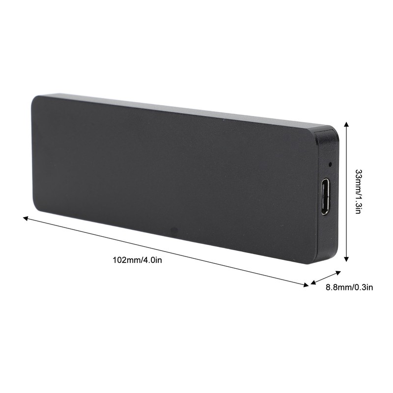 M.2 NGFF SSD Hard Drive Enclosure 10Gbps High Speed SATA
