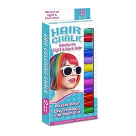 The Pencil Grip - gis para el cabello, 12 colores, 1 unidad (paquete de 1), surtido