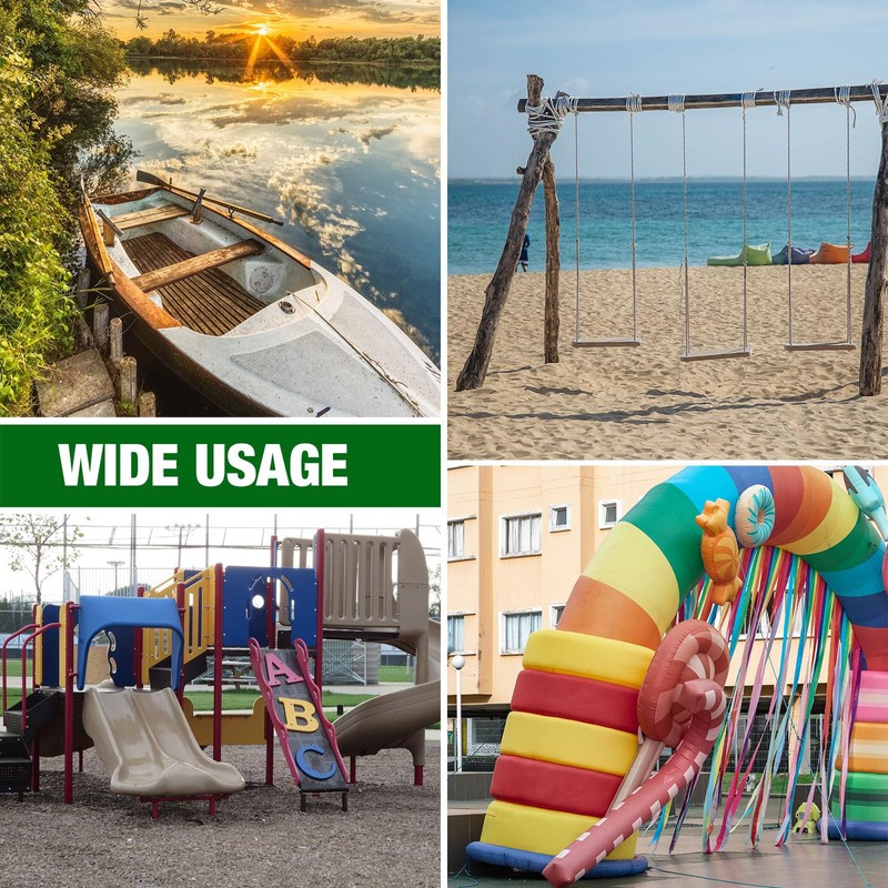 Gisafai 6 Pcs 30 Inch Ground Anchor Heavy Duty Metal