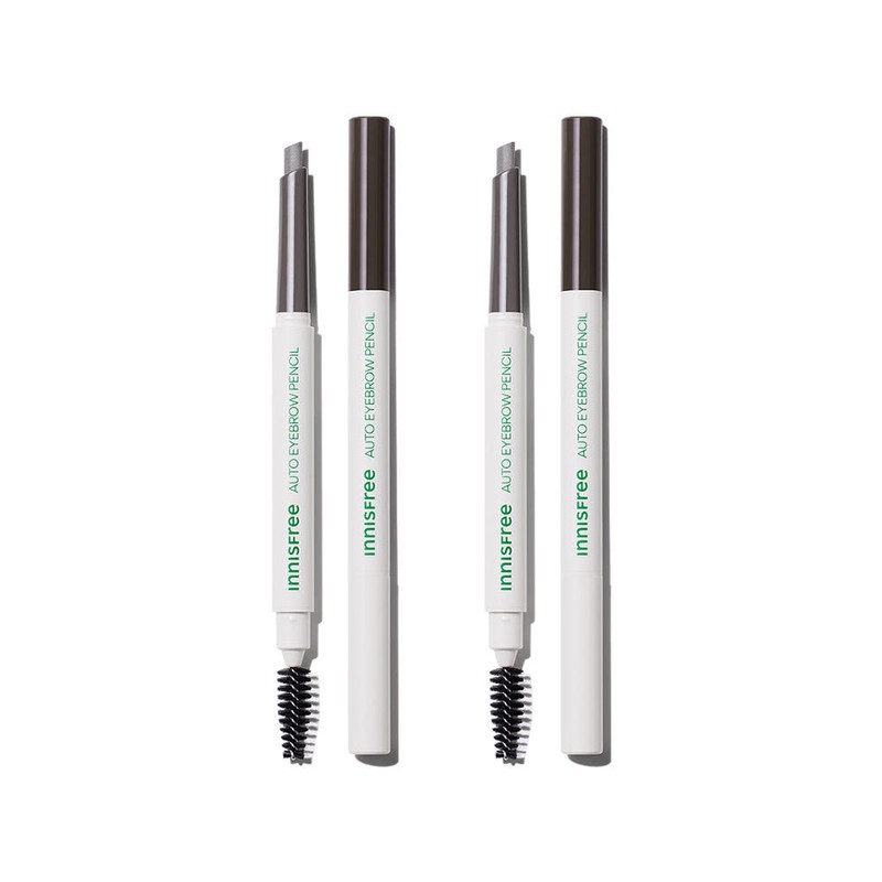 innisfree [더블구성] 이니스프리 납작 아이브로우 펜슬 0.3g 2개 (7 Colors