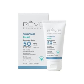 SunVeil Biogel Protector Solar Toque Seco con Apoyo a la Microbiota 80 g
